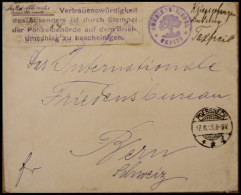 FELDPOST I.WK 1915/20, 6 Bessere Kriegsgefangenen Belege, Pracht - Bezetting 1914-18