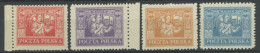 OBERSCHLESIEN 17-20 , 1923, 80 - 300 M. Freimarken, Postfrischer Prachtsatz, Mi. 240.- - Other & Unclassified