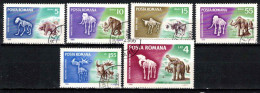 Roumanie 1966 Mi 2553-8 (Yv 2267-72), Obliteré - Gebraucht