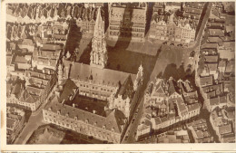 CPA - BRUXELLES -GRANDE PLACE - VUE D'AVION (TRES RARE° - Mehransichten, Panoramakarten