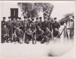 MILITARIA  TUNISIEN - TUNISIE  -  PHOTO DU 4ème RÉGIMENT TIRAILLEUR TUNISIEN -  UNIFORME - Uniformes