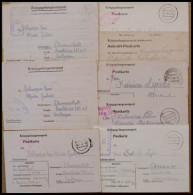 LAGERPOST II.WK 1940/44, Kriegsgefangenenpost: 8 Verschiedene Belege Aus Den Offizierslagern Murnau, Woldenberg Und Neub - Bezetting 1938-45
