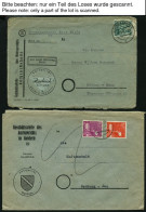 ALLIIERTE BES. 1946/48, 13 Frankierte Belege Behördenpost Aus Der SBZ, Etwas Unterschiedlich - Autres & Non Classés