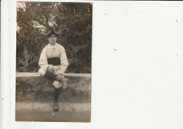 Carte Photo - Portrait D'un Jeune Basque - Europe