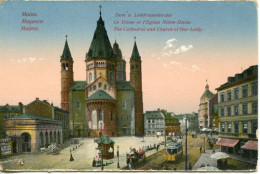 CPA -  MAINTZ (MAYENCE) -  LE DOME ET L'EGLISE NOTRE-DAME - Mainz