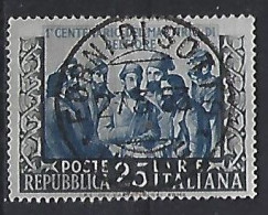 Italy 1952  Patrioten Von Belfiore (o) Mi.879 - 1946-60: Usados