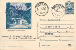 Postal Stationery Postcard Romania Poiana Brasov Hotel - Rumania