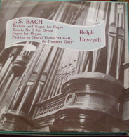 Rolf Uusväli, Johann Sebastian Bach - Prelude And Fugue For Organ (LP, Album) - Classical