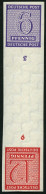 WEST-SACHSEN SK Zd 2 , 1945, Ziffer 6 + Z + Z + 12, Pracht, Mi. 60.- - Sonstige & Ohne Zuordnung