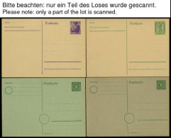 SAMMLUNGEN, LOTS Aus P 1-35 BRIEF, 1945-53, 18 Verschiedene Ungebrauchte Ganzsachenkarten, Fast Nur Prachterhaltung, Mi. - Otros & Sin Clasificación