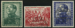 DDR 286-88 O, 1951, Chinesen, Prachtsatz - Used Stamps