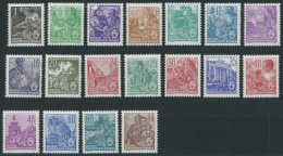DDR 405-22 , 1953, Fünfjahrplan, Bdr., Wz. 2, Postfrischer Prachtsatz, Mi. 250.- - Andere & Zonder Classificatie