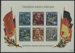 DDR Bl. 13 , 1955, Block Engels, Pracht, Mi. 80.- - Autres & Non Classés