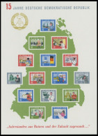 DDR Bl. 19 , 1964, Block 15 Jahre DDR, Pracht - Autres & Non Classés
