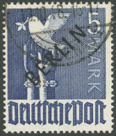 BERLIN 20 O, 1948, 5 M. Schwarzaufdruck, Pracht, Gepr. Schlegel, Mi. 750.- - Other & Unclassified