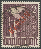 BERLIN 34 O, 1949, 2 M. Rotaufdruck, Pracht, Gepr. D. Schlegel, Mi. 280.- - Sonstige & Ohne Zuordnung
