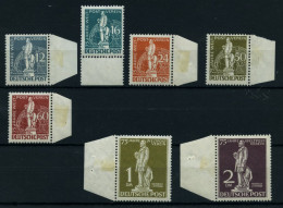 BERLIN 35-41 , 1949, Stephan, Randstücke, Prachtsatz, Mi. 750.- - Unused Stamps