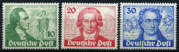 BERLIN 61-63 , 1949, Goethe, Prachtsatz, Mi. 320.- - Used Stamps