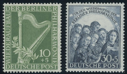BERLIN 72/3 , 1950, Philharmonie, Pracht, Mi. 140.- - Other & Unclassified