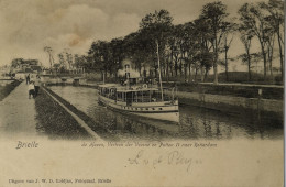 Brielle (ZH) De Haven - Vertrek Der Voorne En Putten II Naar Rotterdam 190? - Brielle