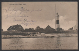 LEUCHTTURM - PHARE - LIGHTHOUSE /1905 BÜLK AK GELAUFEN / 2 BILDER (ref CP1145) - Lighthouses