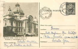 Postal Stationery Postcard Romania Bucuresti Sediul CEC - Romania