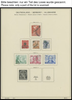 SAMMLUNGEN O, 1948-70, Ab Mi.Nr. 42 Bis Auf Nr. 68-70 Und Bl. 1 Komplette Gestempelte Sammlung Berlin, Fast Nur Prachter - Otros & Sin Clasificación