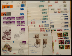 LOTS 231-249 BRIEF, 1963/64, 34 Verschiedene FDC, Feinst/Pracht - Other & Unclassified