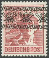 AMERIK. U. BRITISCHE ZONE 49Ia , 1948, 60 Pf. Braunkarmin Bandaufdruck, Postfrisch, Pracht, Gepr. Schlegel, Mi. 110.- - Other & Unclassified