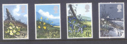 Great Britain 1979 Wild Spring Flowers MNH ** - Unused Stamps