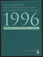 JAHRESSAMMLUNGEN Js 4 BrfStk, 1996, Jahressammlung, Pracht, Mi. 130.- - Sonstige & Ohne Zuordnung
