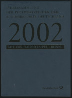 JAHRESSAMMLUNGEN Js 10 BrfStk, 2002, Jahressammlung, Pracht, Mi. 130.- - Sonstige & Ohne Zuordnung