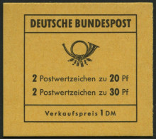 MARKENHEFTCHEN MH 14e , 1968, Markenheftchen Brandenburger Tor, 2. Deckelseite: DBZ, Pracht, Mi. 100.- - Autres & Non Classés