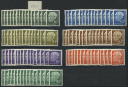 ENGROS 259-65 , 1960, Heuss II, 15 Sätze Fast Nur Pracht, Mi. 600.- - Unused Stamps