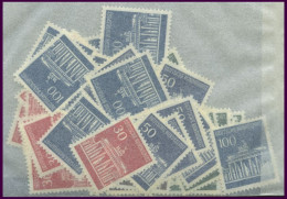 ENGROS 506-10 , 1966, Brandenburger Tor, 10 üblich Gezähnte Prachtsätze, Mi. 150.- - Unused Stamps