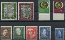 JAHRGÄNGE 139-47 , 1951, Kompletter Jahrgang, Ohne Posthorn-Satz, Pracht - Used Stamps