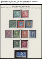 SAMMLUNGEN , 1949-1980, Postfrische Sammlung Bundesrepublik Bis Auf Den Posthornsatz In Den Hauptnummern Komplette Samml - Sonstige & Ohne Zuordnung