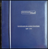 SAMMLUNGEN , Komplette Postfrische Sammlung Bundesrepublik Von 1996-2000 Auf Falzlosseiten Im Deutschland Klassik-Ringbi - Andere & Zonder Classificatie