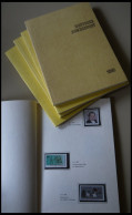 BUND/BERLIN MINISTERJAHRB MJg 81-85 , 1981-85, 5 Ministerjahrbücher In Gelb, Komplett, Pracht - Unused Stamps