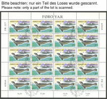 FÄRÖER 227-30,235-38KB O, 1992, 3 Kleinbogensätze, Ersttagsstempel, Pracht, Mi. - Islas Faeroes