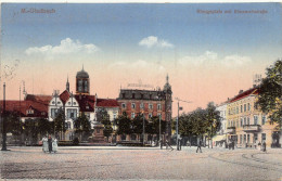 Mönchengladbach - Königsplatz Mit Bismarckstraße - Moenchengladbach