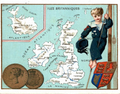 CHROMO LES ILES BRITANIQUES ANGLETERRE IRLANDE ISLANDE - Autres & Non Classés