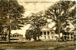 CPA - GUILFORD - FIRST CONGREGATIONAL CHURCH - Altri & Non Classificati