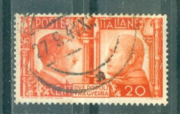 ITALIE - N°433 Oblitéré - Fraternité D'armes Germano-italienne. - Used