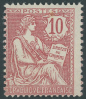 FRANKREICH 102 , 1902, 10 C. Rosa, Postfrisch, Pracht, Yvert EUR 225.- - Sonstige & Ohne Zuordnung