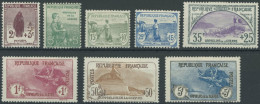 FRANKREICH 128-35 , 1917/9, Kriegswaisen, Falzrest, Prachtsatz, Mi. 2500.- - Other & Unclassified