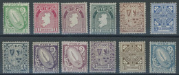 IRLAND 40-51A , 1922, Nationale Symbole, Wz. 1, Falzrest, Prachtsatz - Andere & Zonder Classificatie