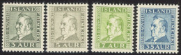 ISLAND 183-86 , 1935, Jochumsson, Postfrischer Prachtsatz, Mi. 90.- - Sonstige & Ohne Zuordnung