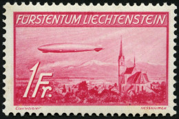 LIECHTENSTEIN 149 , 1936, 1 Fr. Hindenburg, Pracht, Mi. 140.- - Altri & Non Classificati