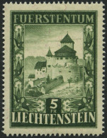 LIECHTENSTEIN 309 , 1952, 5 Fr. Vaduz, Pracht, Mi. 250.- - Altri & Non Classificati